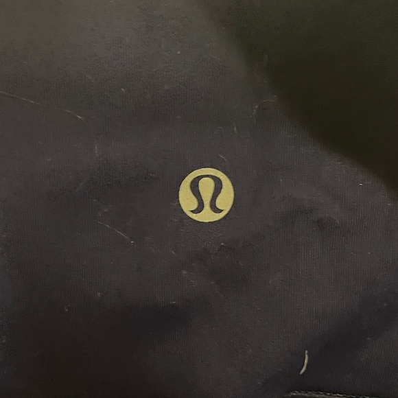 LULULEMON NAVY BLUE WUNDER UNDER LUON LEGGINGS - Picture 3 of 3